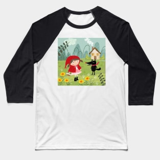 Little Red Riding Hood Baseball T-Shirt